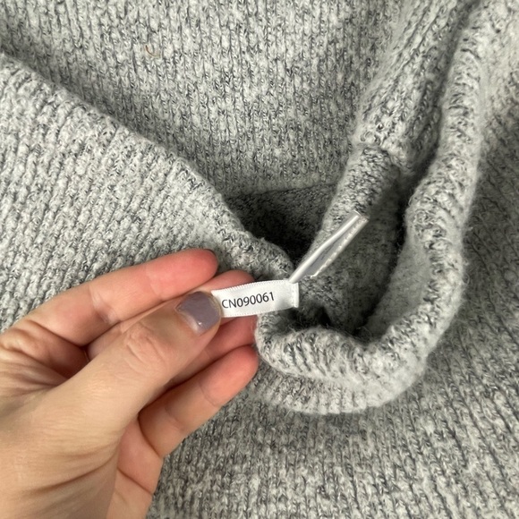 Gabrielle Union New York & Company Grey High Rise Sweater Wide Leg Lounge Pants - Picture 11 of 11